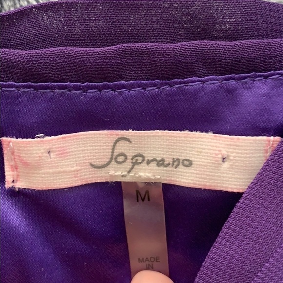 Soprano Sleeveless Chiffon Fit & Flare Dress - Picture 4 of 7